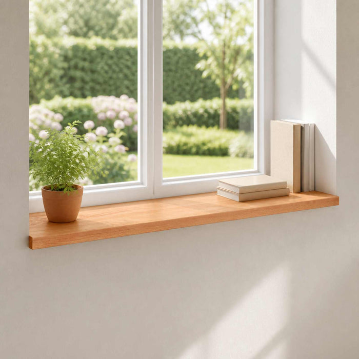 Pervazuri 2 buc. Lacuit 160 x 25 x 2 cm Lemn de fag masiv - WALTI WALTI
