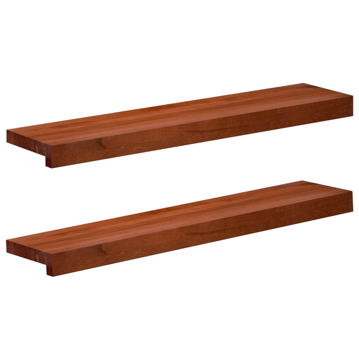 Pervazuri 2 buc. Maro 80x 20 x 2 cm Lemn de fag masiv WALTI