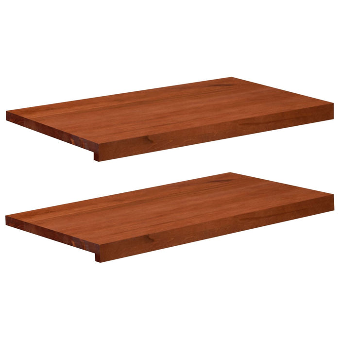 Pervazuri 2 buc. Maro 70 x 40 x 2 cm Lemn de fag masiv WALTI