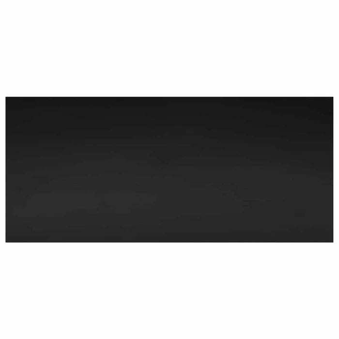 Pervazuri 2 buc. Negru 100 x 40 x 2 cm Lemn de fag masiv WALTI