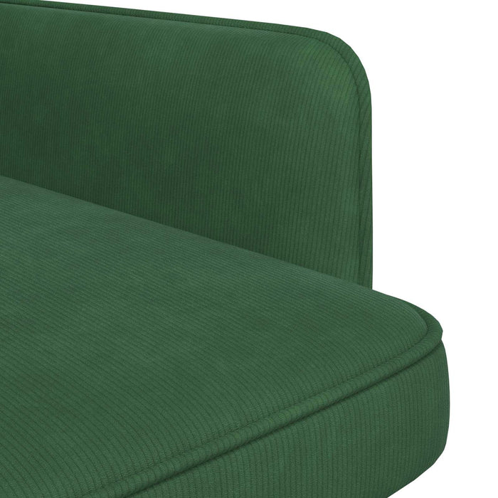Fotoliu Verde Junglă Catifea raiată WALTI