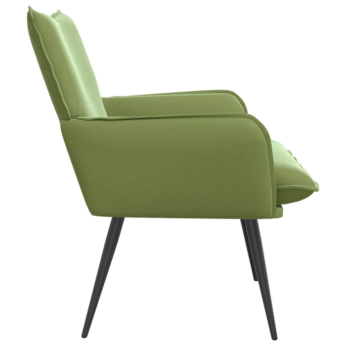 Fotoliu Verde deschis Catifea WALTI