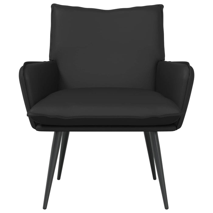 Fotoliu Negru Piele artificială WALTI