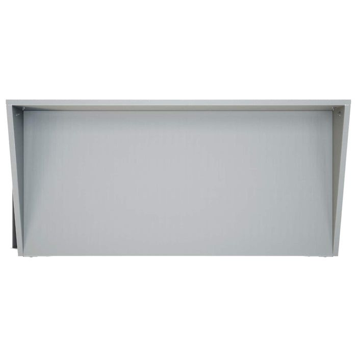 Masă pentru Ghivece cu Roți Argintiu 96 x 50 x 89 cm WALTI