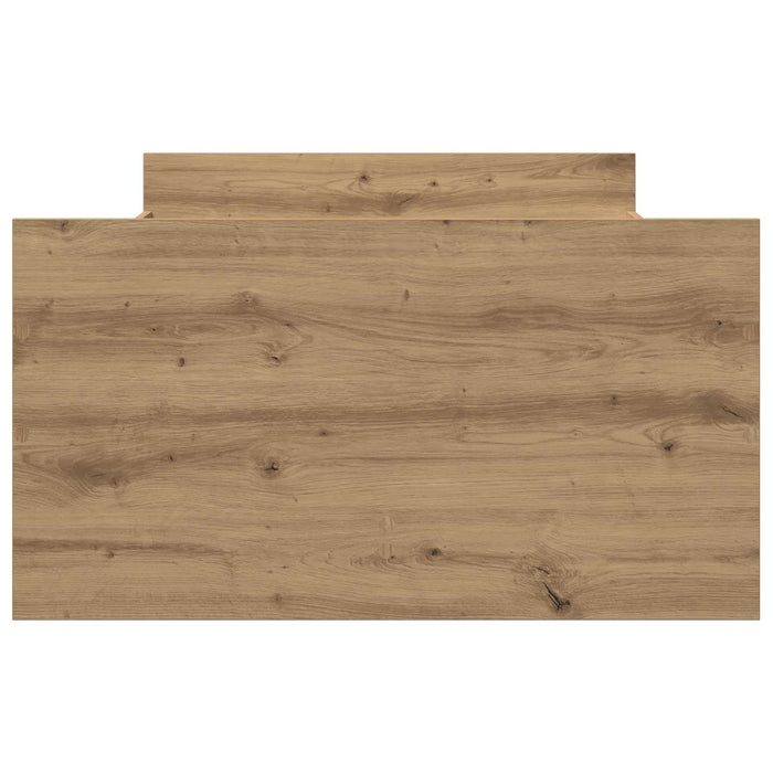 Cadru de pat Stejar Artizanal 100 x 200 cm Lemn prelucrat WALTI