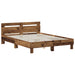 Cadru de pat Lemn vechi 140 x 190 cm Lemn compozit - WALTI WALTI