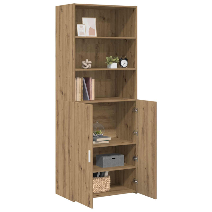 Bufet Stejar Artizanal 70 x 42,5 x 185 cm Lemn prelucrat WALTI