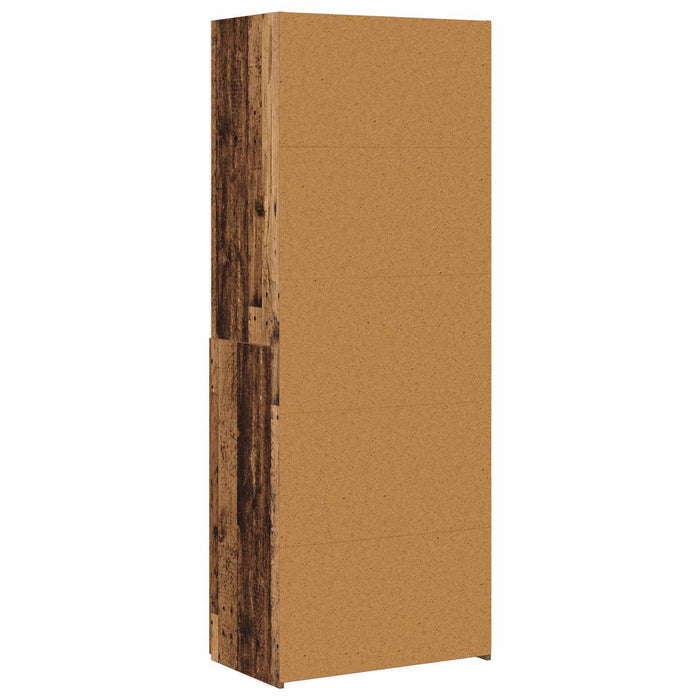 Bibliotecă Lemn vechi 30 x 42.4 x 185.2 cm WALTI