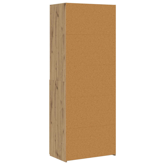 Bibliotecă Stejar artizanal 30 x 42.4 x 185.2 cm WALTI