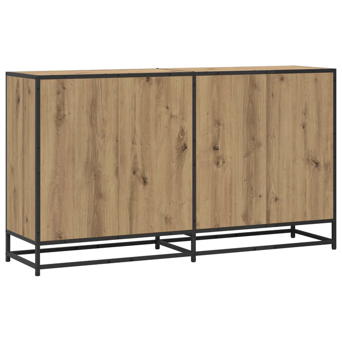 Bufet Stejar Artizanal 134 x 35 x 76 cm Lemn prelucrat WALTI
