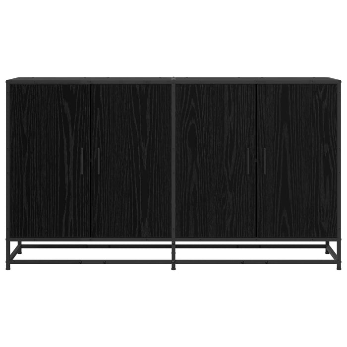 Bufet Stejar Negru 134 x 35 x 76 cm Lemn prelucrat WALTI