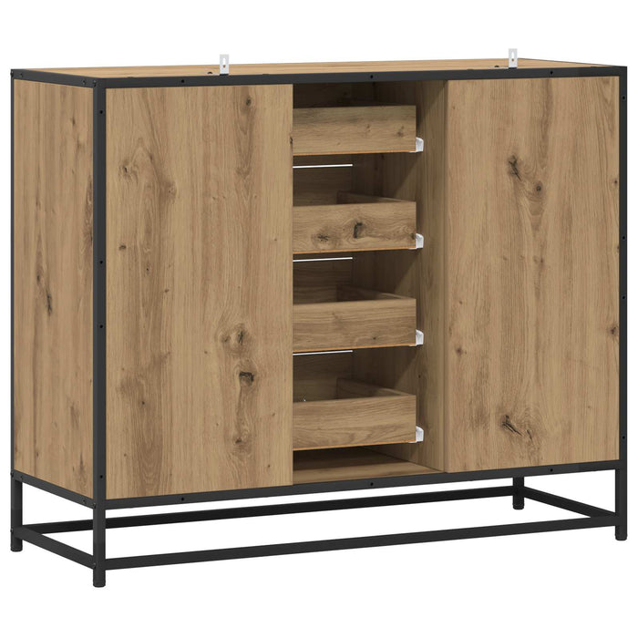 Bufet Stejar Artizanal 92 x 35 x 76 cm Lemn prelucrat WALTI