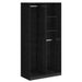 Dulap cu raft Stejar negru 100 x 50 x 200 cm Lemn compozit - WALTI WALTI