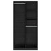 Dulap cu raft Stejar negru 100 x 50 x 200 cm Lemn compozit - WALTI WALTI