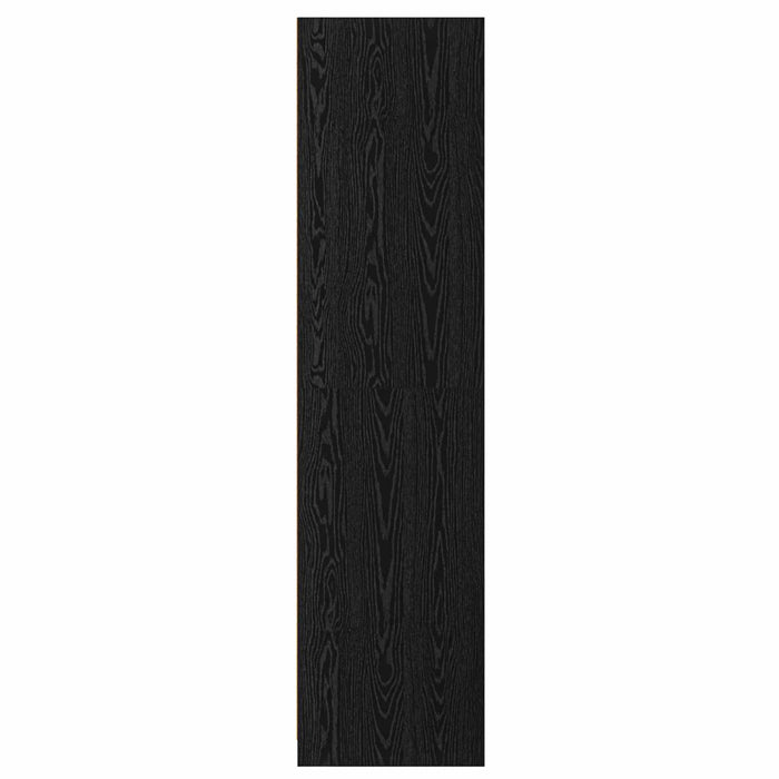 Dulap cu raft Stejar negru 100 x 50 x 200 cm Lemn compozit - WALTI WALTI