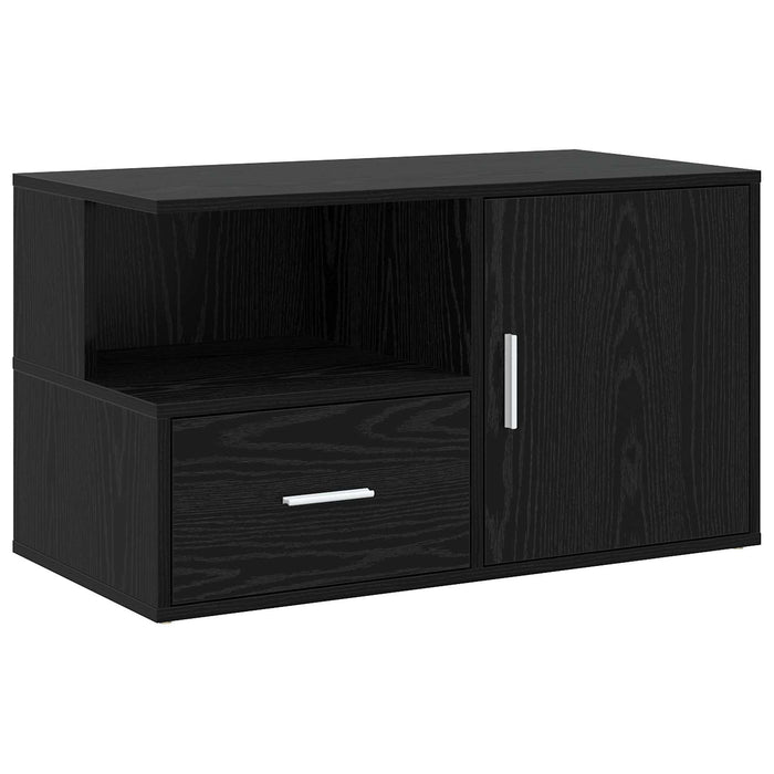 Dulap de colț Stejar Negru 200 x 40 x 45 cm Lemn prelucrat WALTI