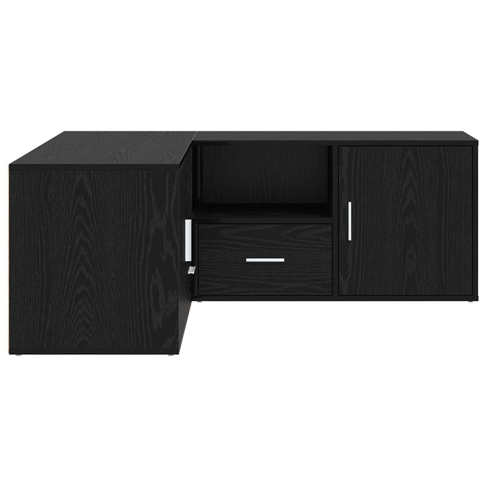 Dulap de colț Stejar Negru 200 x 40 x 45 cm Lemn prelucrat WALTI