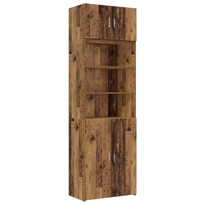 Dulap de depozitare cu rafturi Lemn vechi 70 x 42,5 x 225 cm WALTI