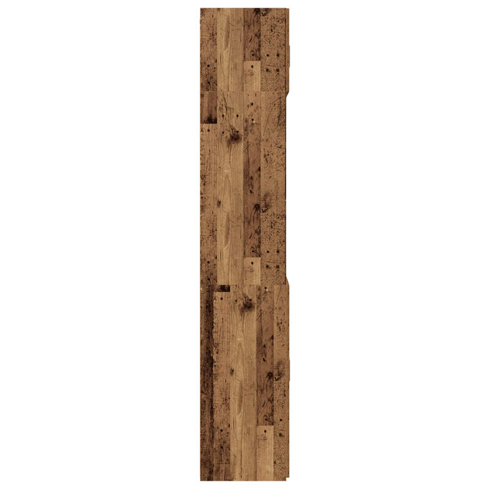 Dulap de depozitare cu rafturi Lemn vechi 70 x 42,5 x 225 cm WALTI