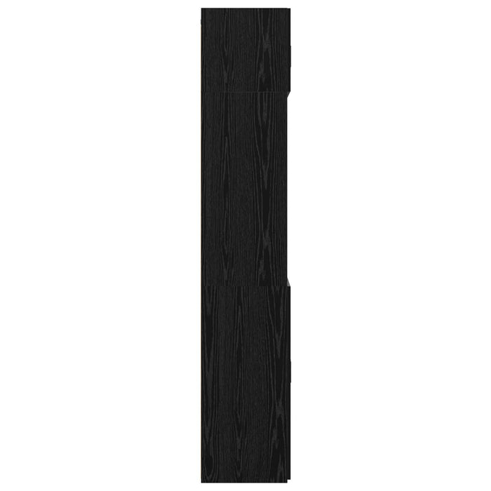 Dulap de depozitare cu rafturi Stejar Negru 70 x 42,5 x 225 cm WALTI