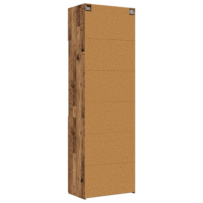 Dulap de depozitare cu rafturi Lemn vechi 70 x 42,5 x 225 cm WALTI