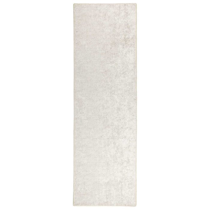 Covor Crem 100 x 300 cm 100% Polyester 3 mm Spălabil WALTI