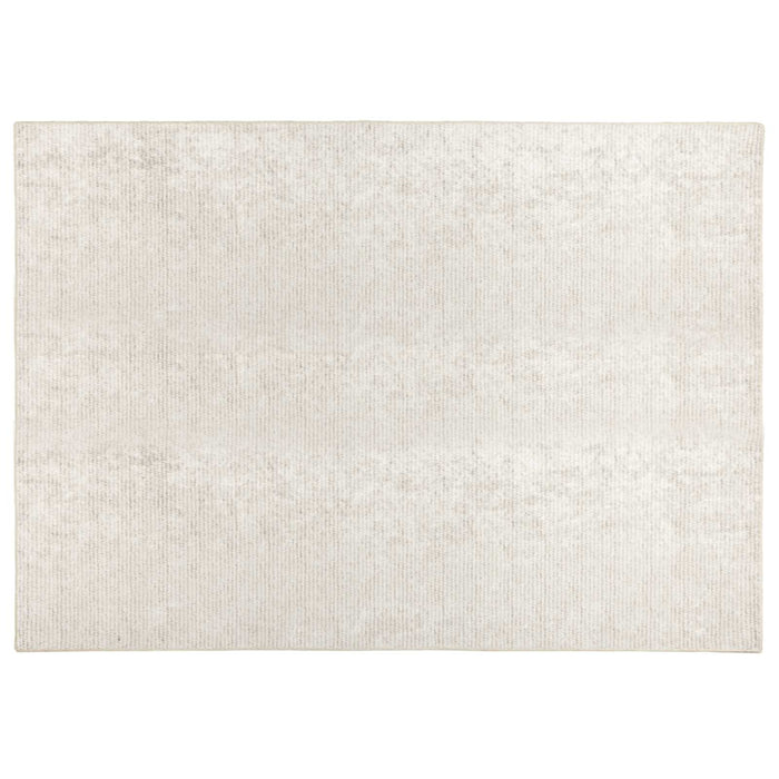 Covor Crem 160 x 230 cm 100% Polyester 3 mm Spălabil WALTI