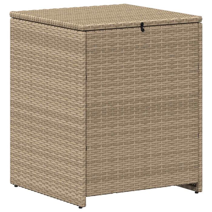 Set de canapea 8 buc. Beige și gri deschis Ratan poli și Oțel WALTI