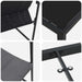 Set de masă pentru grădină 5 pcs Negru și antracit - WALTI WALTI