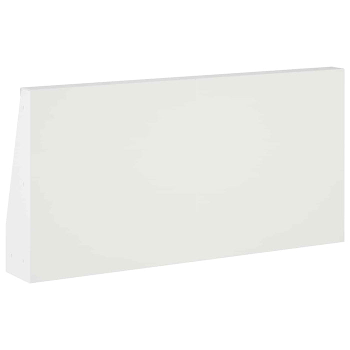 Zid de sprijin 4 buc. 40 x 12 x 30 cm Oțel Alb WALTI
