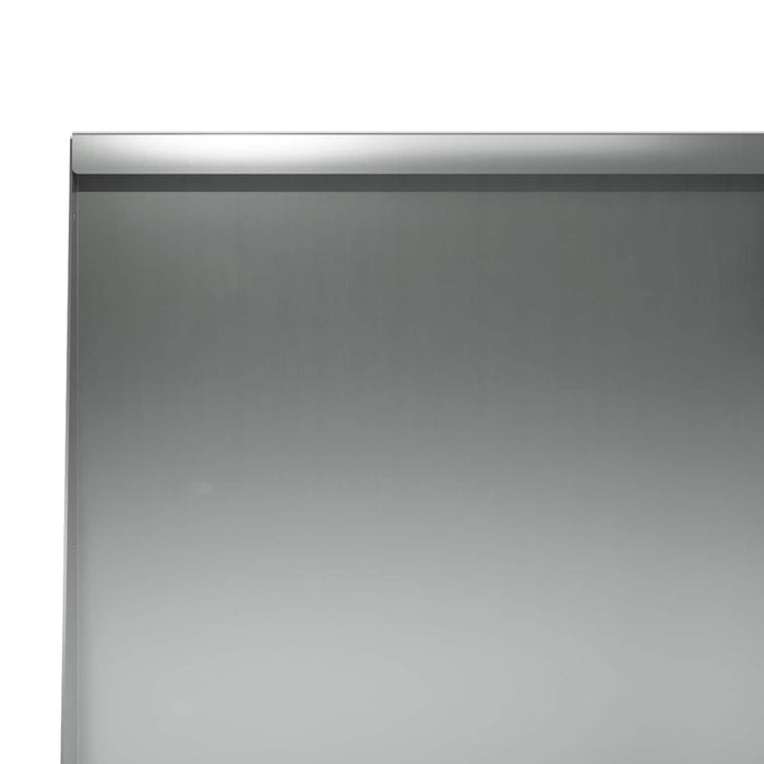 Zid de sprijin 4 buc. 40 x 12 x 40 cm Oțel Galvanizat Argintiu WALTI