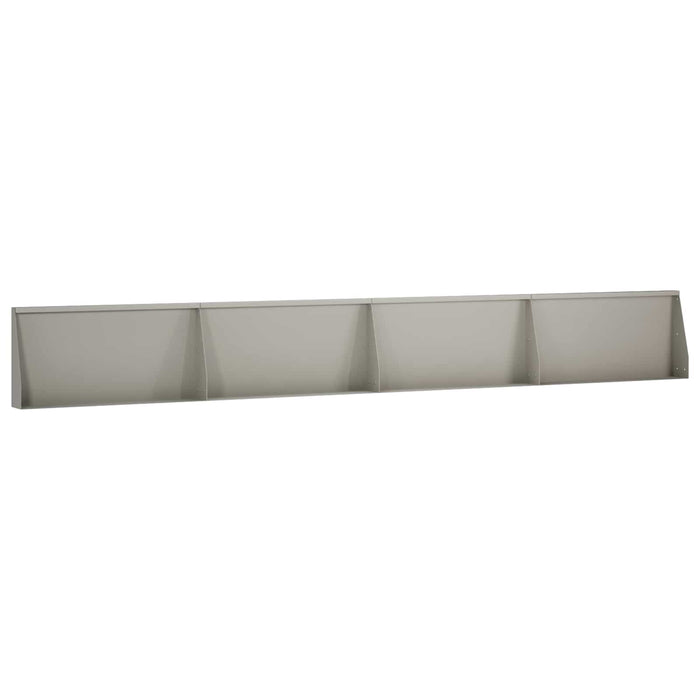 Zid de sprijin 4 buc. 80 x 12 x 30 cm Ruginit WALTI