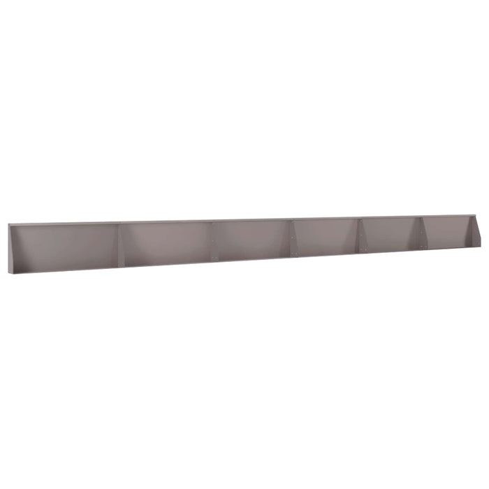Zid de sprijin 6 buc. 100 x 12 x 40 cm Ruginit WALTI