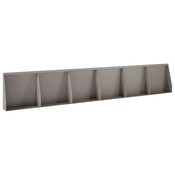 Zid de sprijin 6 buc. 40 x 12 x 30 cm Ruginit WALTI