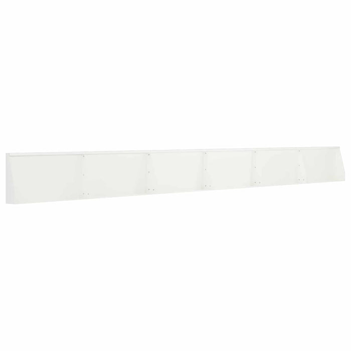 Zid de sprijin 6 buc. 80 x 12 x 40 cm Oțel Alb WALTI