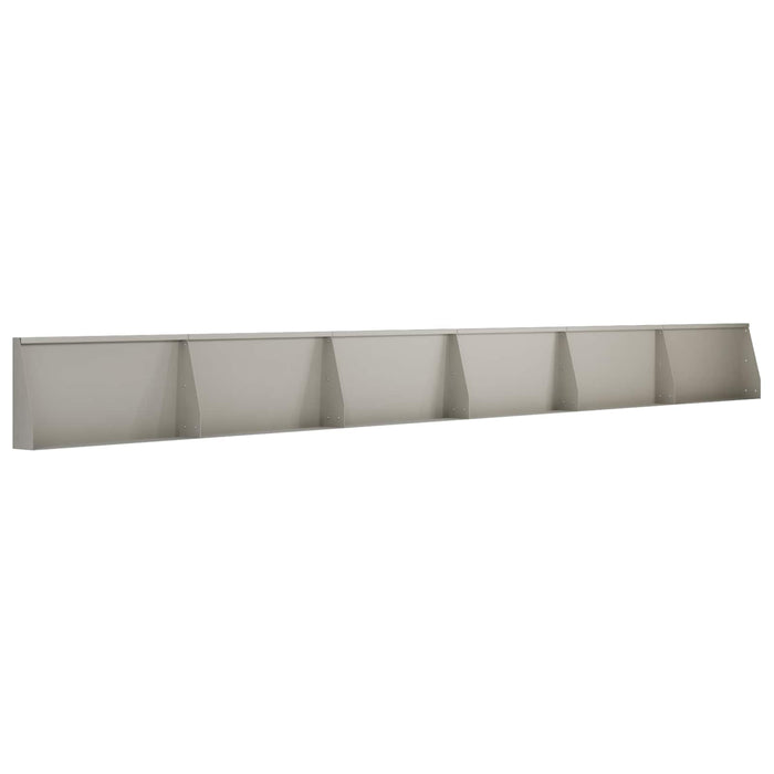 Zid de sprijin 6 buc. 80 x 12 x 40 cm Ruginit WALTI