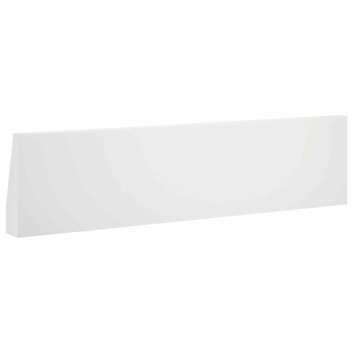 Zid de sprijin 6 buc. 80 x 12 x 50 cm Oțel Alb WALTI
