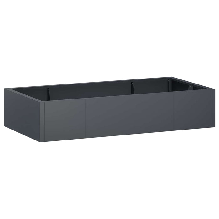 Zid de sprijin 6 buc. 200 x 100 x 50 cm Oțel Antracit WALTI