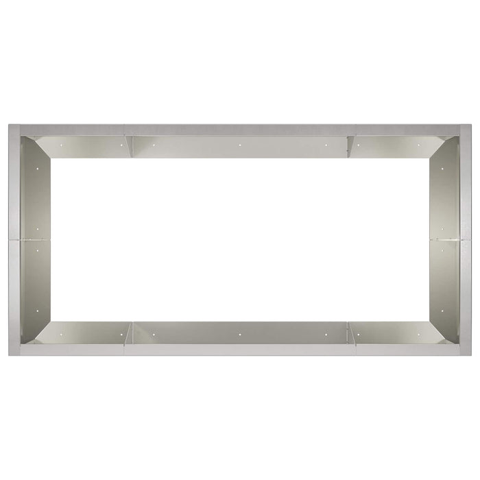 Zid de sprijin 6 buc. 200 x 100 x 50 cm Oţel inoxidabil WALTI