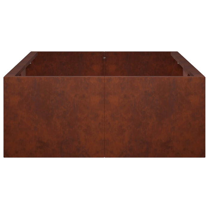 Zid de sprijin 6 buc. 200 x 100 x 50 cm Ruginit WALTI