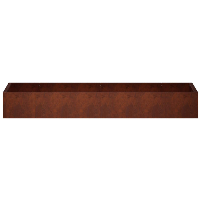 Zid de sprijin 8 buc. 300 x 100 x 30 cm Ruginit WALTI