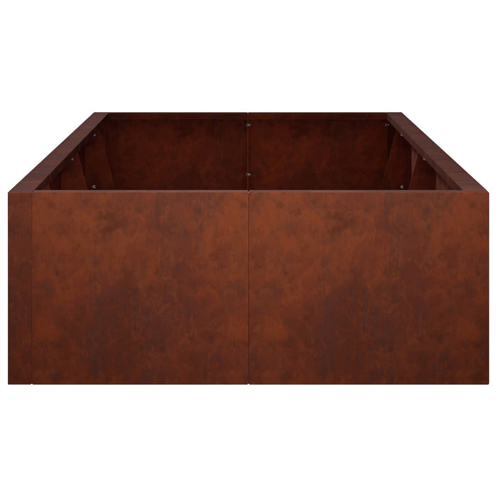 Zid de sprijin 8 buc. 300 x 100 x 30 cm Ruginit WALTI