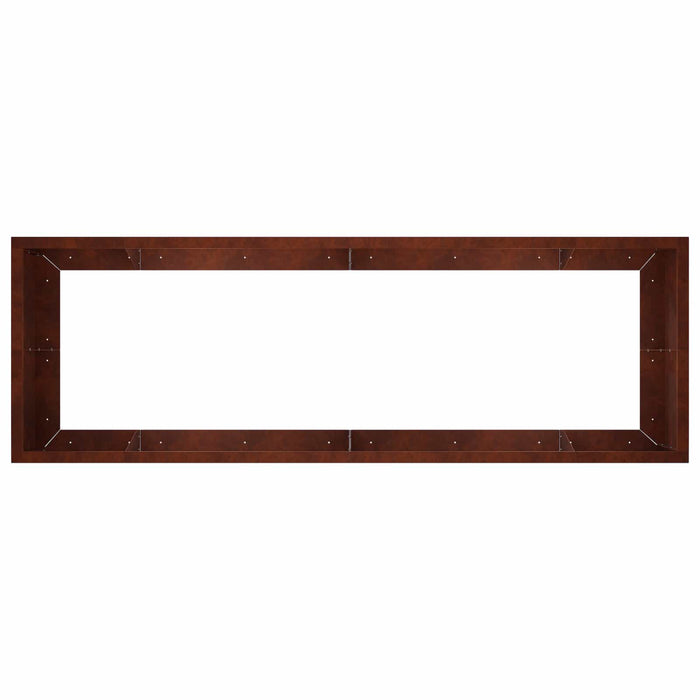 Zid de sprijin 8 buc. 300 x 100 x 30 cm Ruginit WALTI