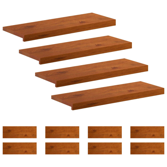 Trepte 12 buc. 80 x 25 x 2 cm Maro Lemn de stejar masiv WALTI