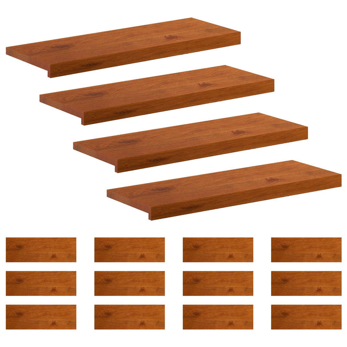 Trepte 16 buc. 80 x 25 x 2 cm Maro Lemn de stejar masiv WALTI