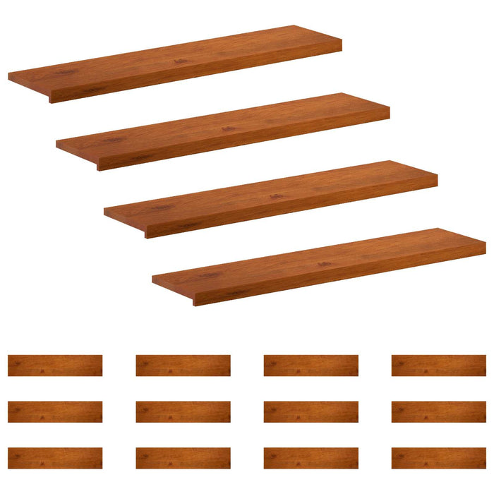 Trepte 16 buc. 120 x 25 x 2 cm Maro Lemn de stejar masiv WALTI