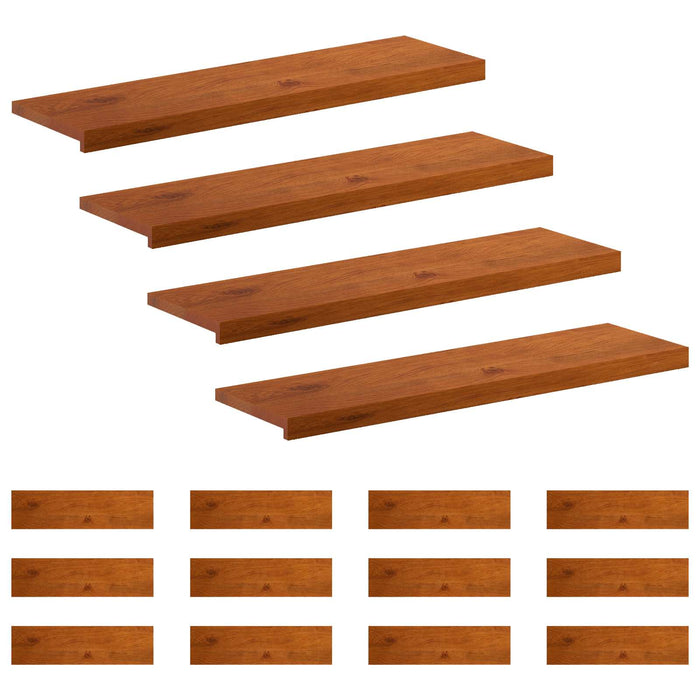 Trepte 16 buc. 100 x 30 x 2 cm Maro Lemn de stejar masiv WALTI
