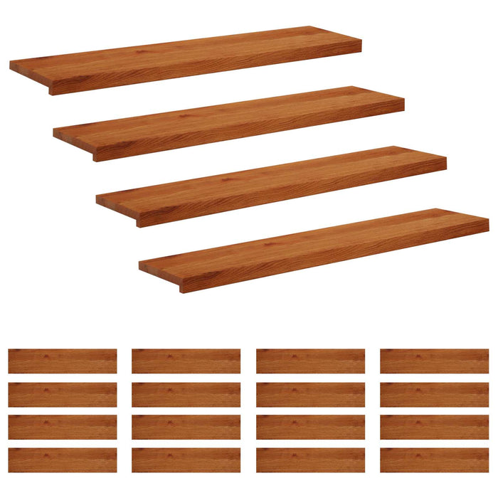 Trepte 20 buc. 120 x 25 x 2 cm Maro Lemn de stejar masiv WALTI