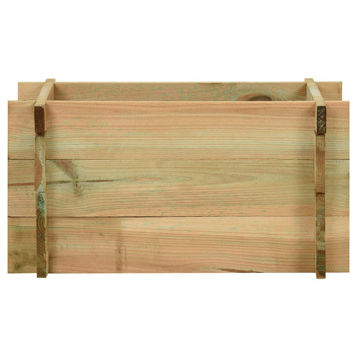 Grădină ridicată pentru legume Verde 80 x 80 x 32 cm WALTI