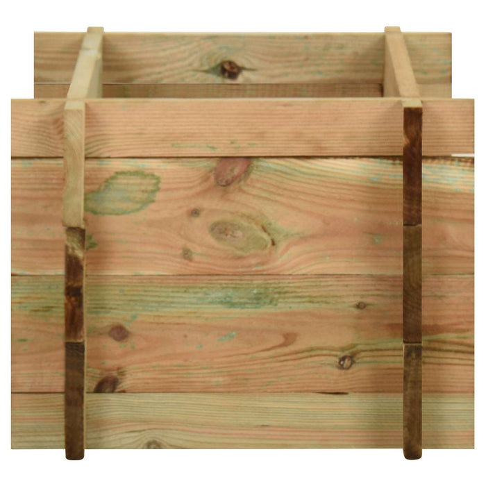 Grădină ridicată pentru legume Verde 80 x 80 x 32 cm WALTI